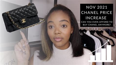 chanel price increase 2021 europe